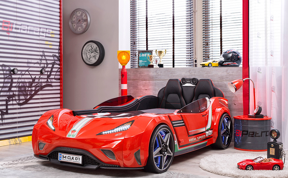 Wall Clock for Garage, Living Room Decor, Silent Non