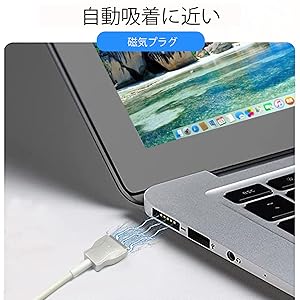 Amazon.co.jp: USB-C to Magsafe2充電ケーブル MacBook Air Pro