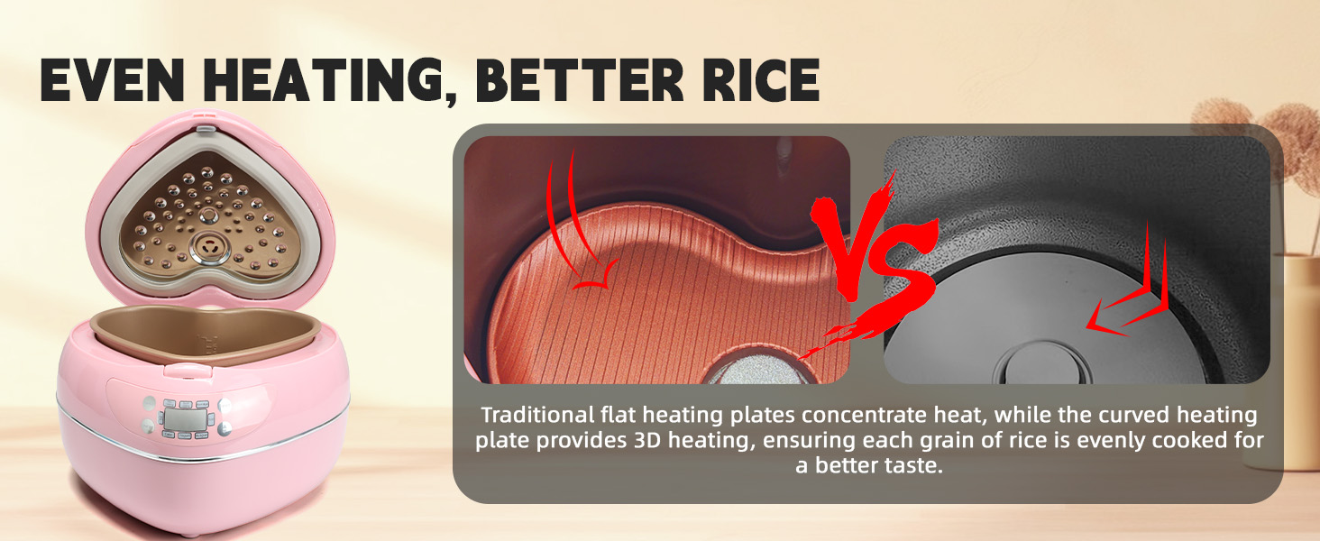 heart rice cooker