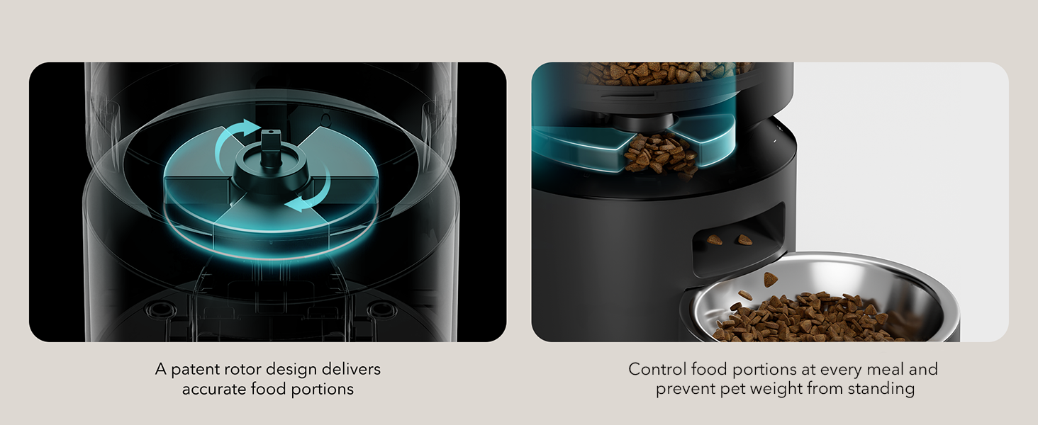 PETLIBRO Automatic Cat Feeder, Microchip Cat Feeder with Stainless