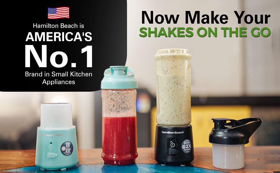 blender for smoothie and juices, portable blender, Hamilton Beach Portable Blender