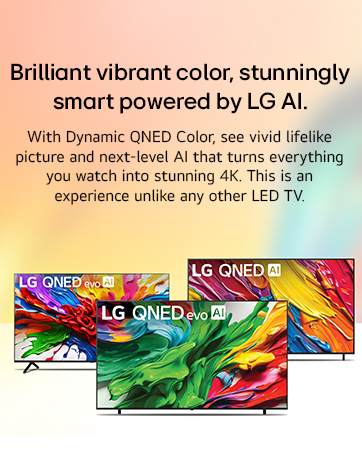 qned brilliant vibrant color