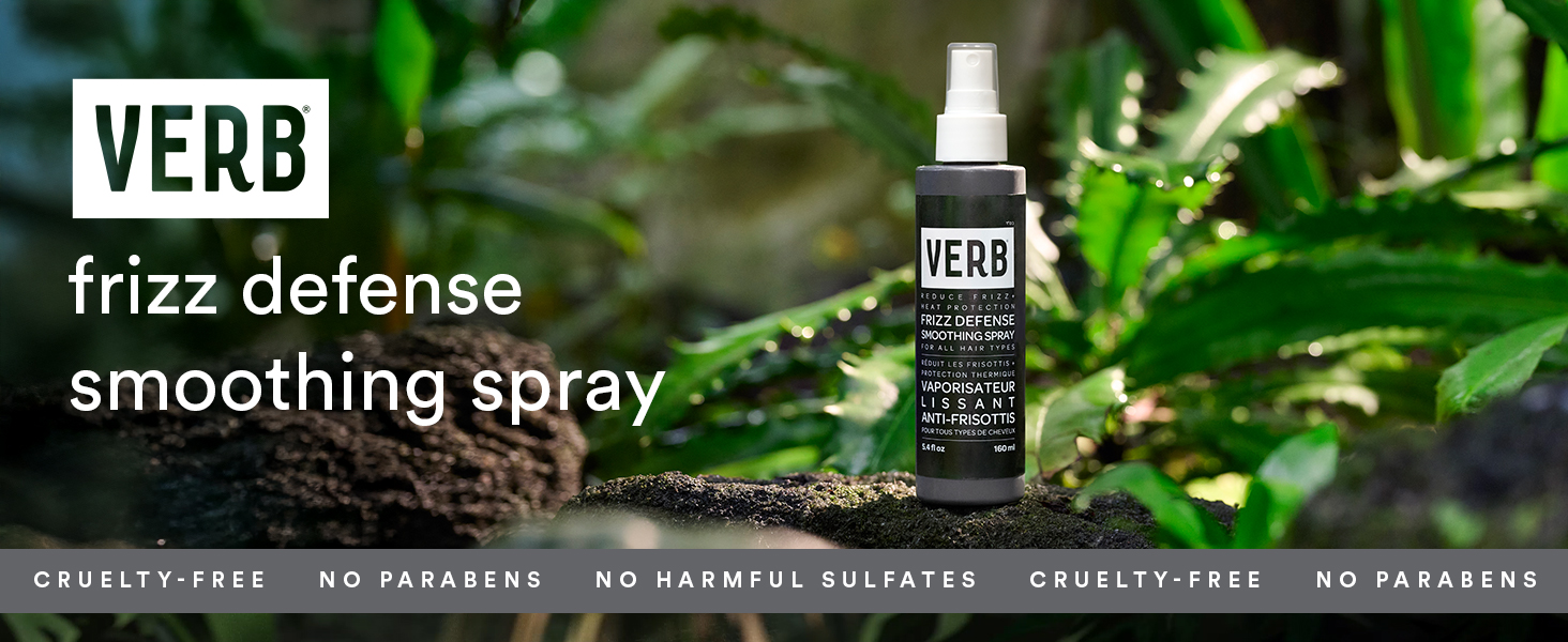 frizz defense smoothing spray