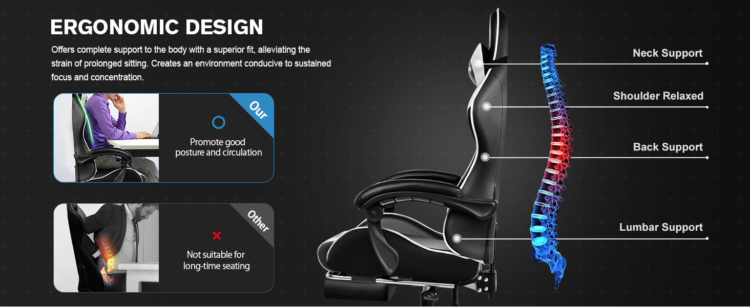 ergonomic gaming chair