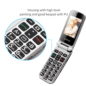 artfone C10 Black,with Charging Dock,2G Dual SIM Dual LCD Unlocked Flip ...