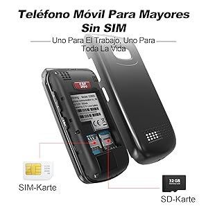 telefono para mayores sonido alto