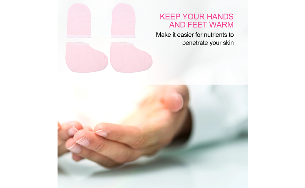 Paraffin Wax Bath Gloves Booties 