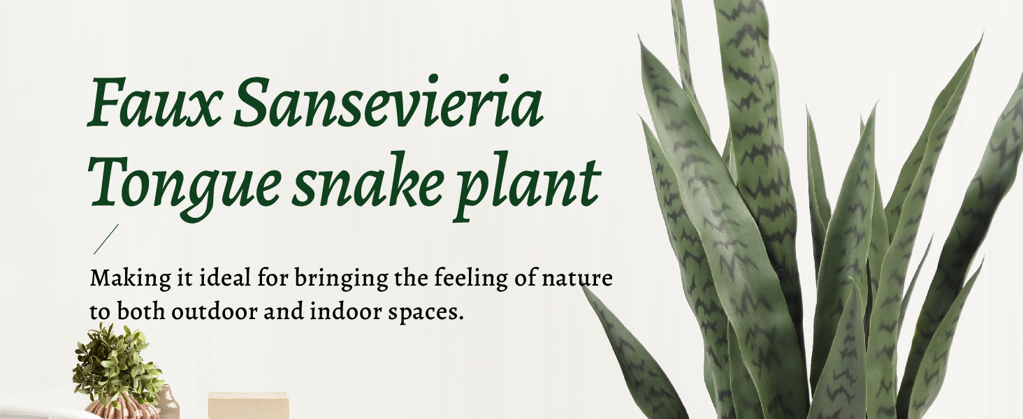 KOL Artificial Snake Plant