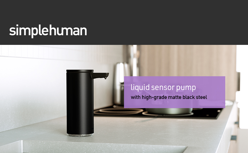 simplehuman 9 oz. TouchFree Rechargeable Sensor Liquid