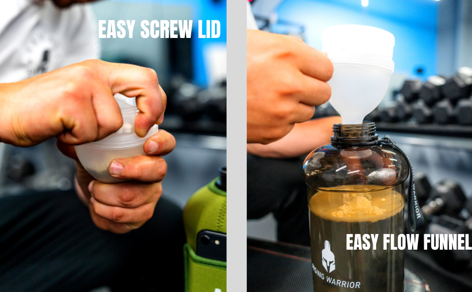 Easy Screw and Easy Flow Funnel