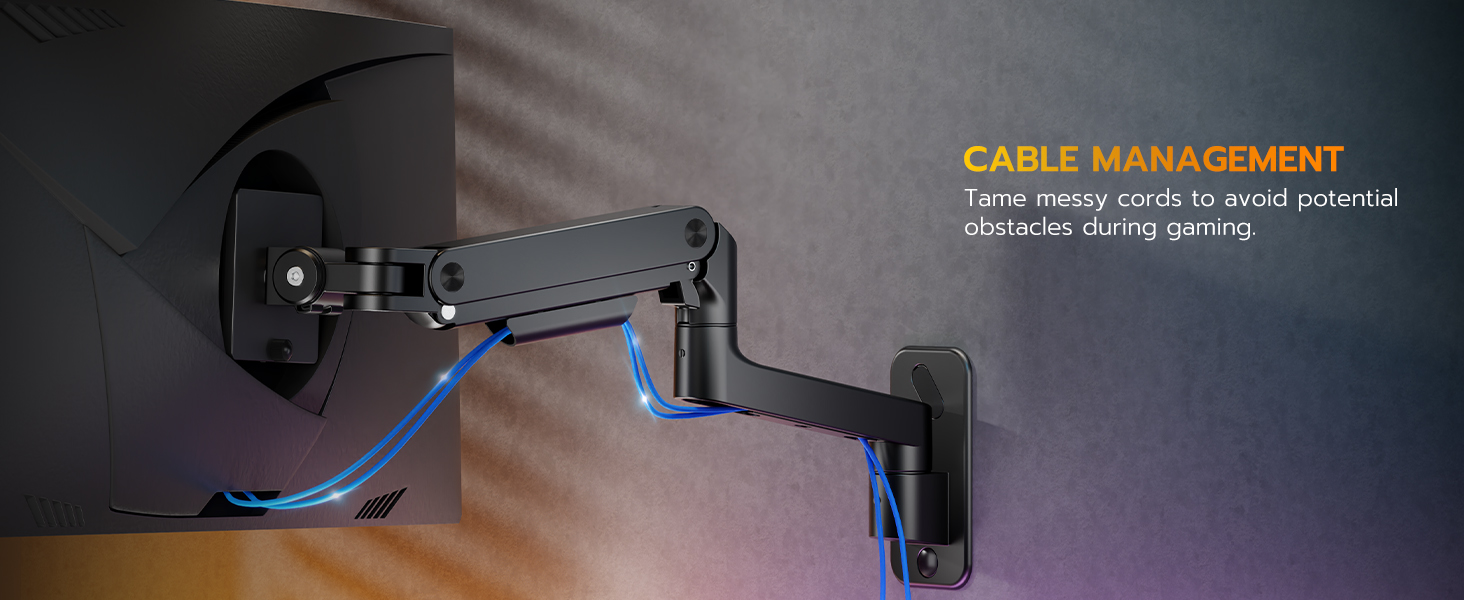 monitor wall mount arm