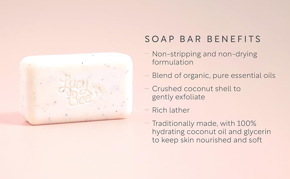 Skincare, palm oil free, fair trade, vegan, cruelty free, ethical, natural, soaps, exfoliating soap