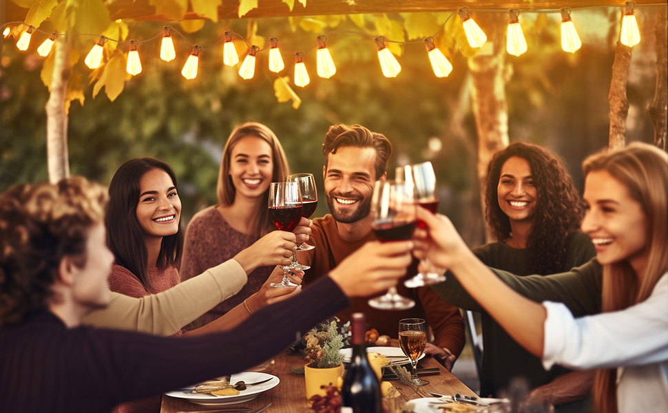 outdoor string lights