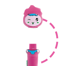 When the top cover is opened, a replacement Ear Pick can be placed inside for easy storage