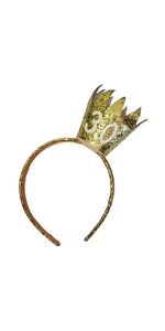 Gold Birthday Crown 30 Fun Party Headwear