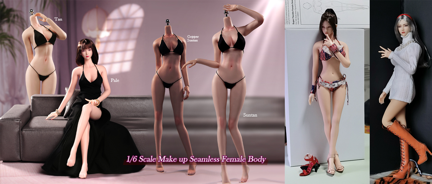 1/6 scale female body