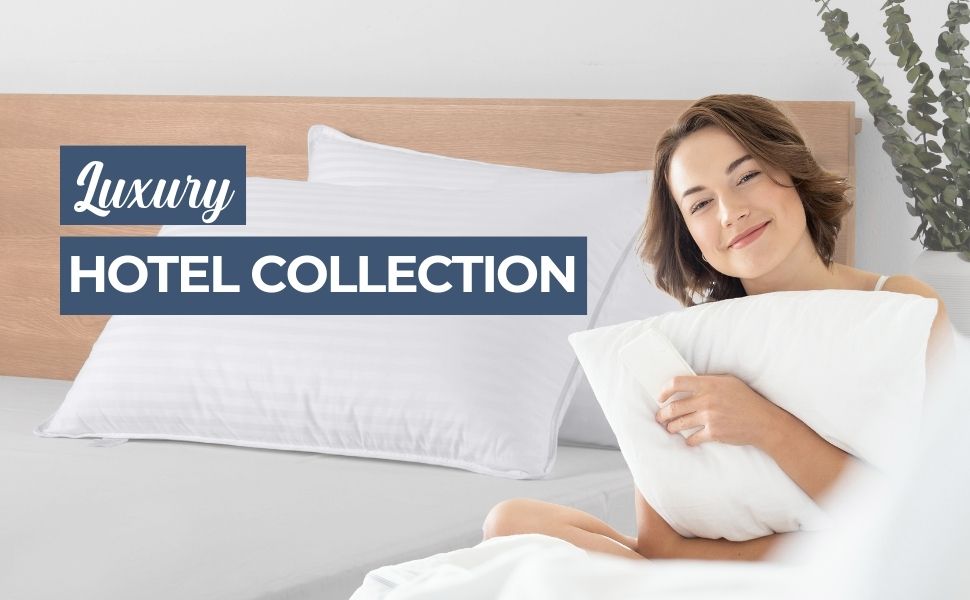 Sateen, cotton, pillows, twin, 4 pack