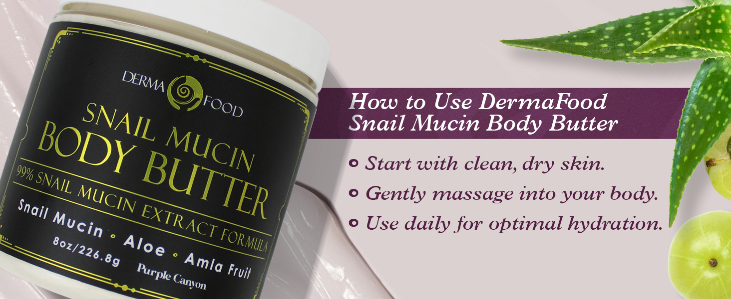 How To Use Snail Mucin Butter