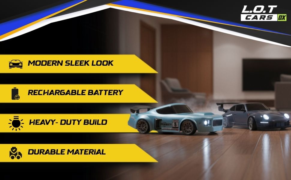 Modern sleek look, rechargable battery, heavy duty build, durable material
