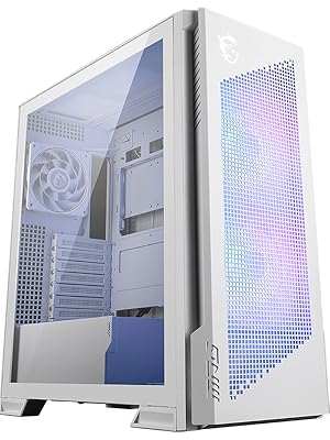 Amazon | MSI MPG VELOX 300R AIRFLOW PZ WHITE PCケース E-ATX ミドル