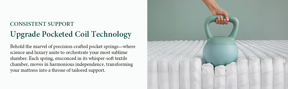 Upgrade Pocketed Coil Technology