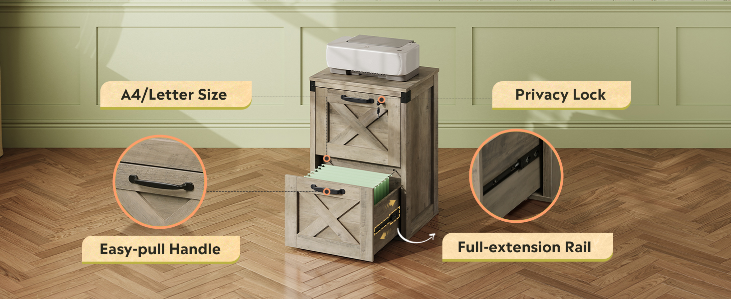 farmhouse file cabinet