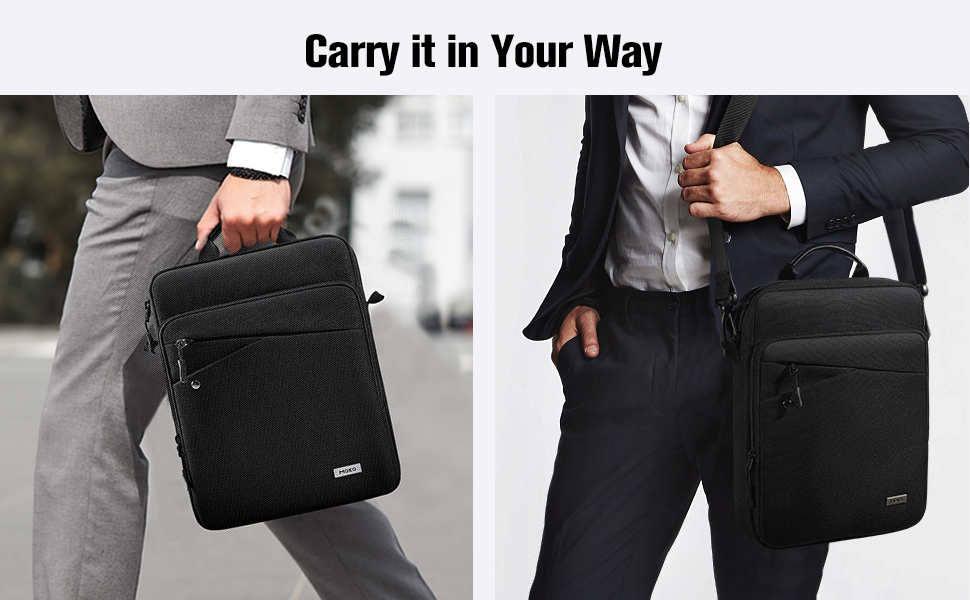 ipad air 5/4th gen 10.9 inch sleeve bag with shoulder strap