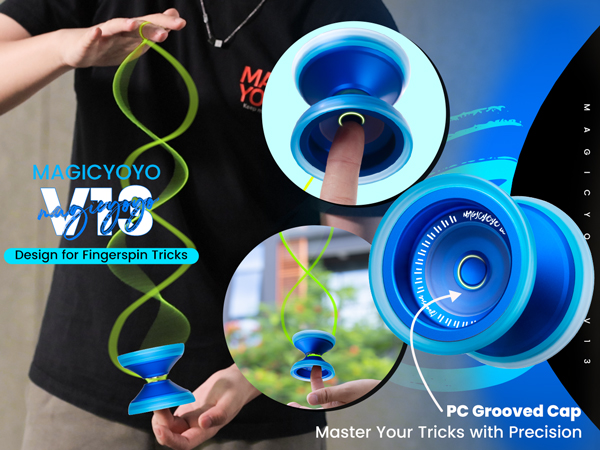 セブンマジック　ヨーヨー Amazon.com: 7YO S7 Finger Spin Yoyo for Kids 8-12 and Adults