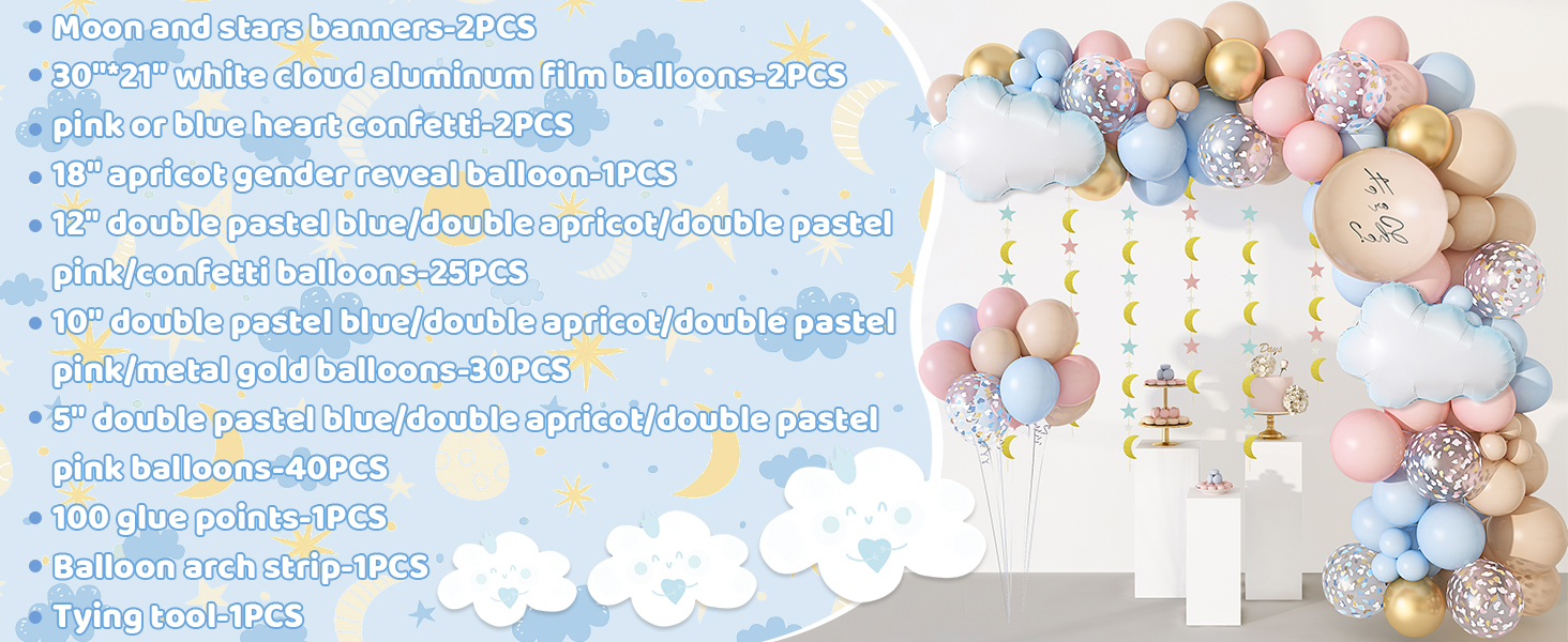 gender reveal balloon