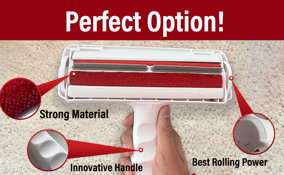Pawline Lint Roller is perfect option to remove pet hair strong material innovative handle best roll