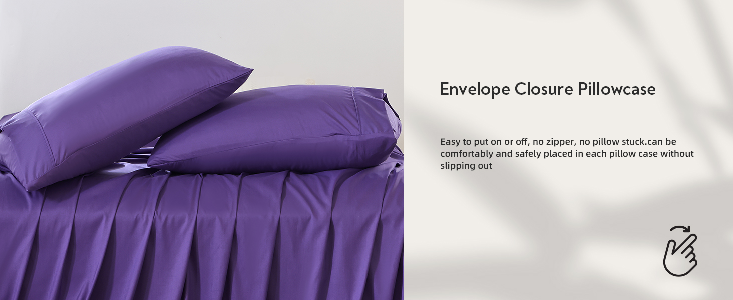 Full Sheets Set Cooling Bed Sheets Rayon Derived from