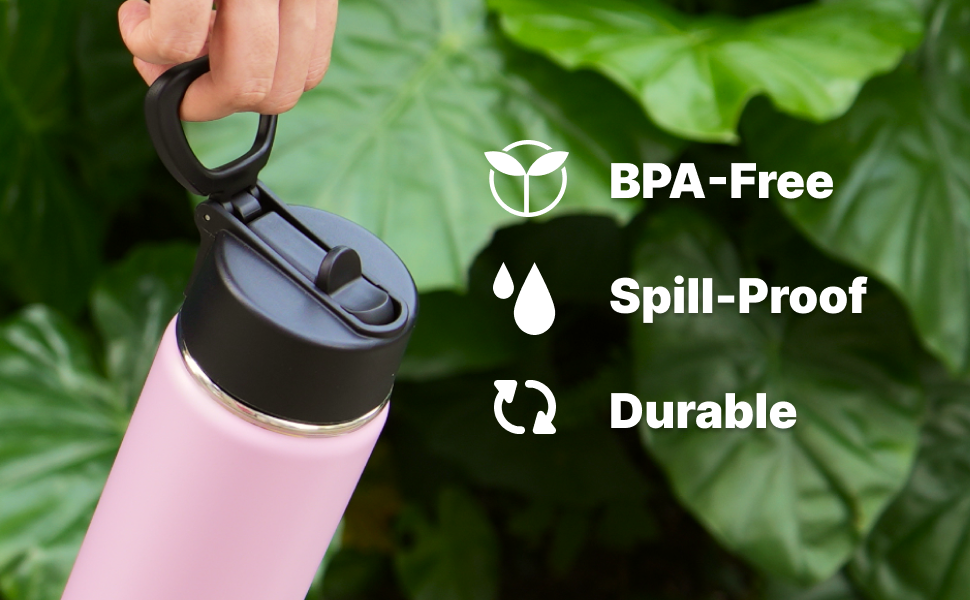 Bluwing Straw Lid Fits for Hydro Flask Wide Mouth