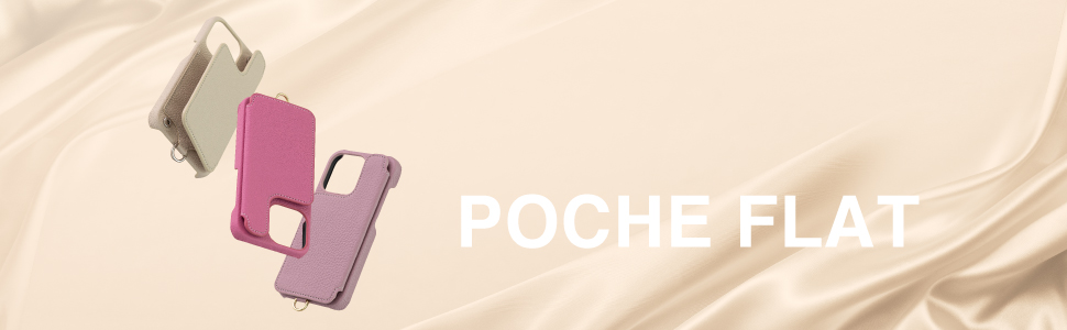 【新品】デミュウ 手帳型 iPhone 14Plus ケース POCHE ピンク DEMIU デミュウ iPhone14 アイフォンケース POCHEポシェ