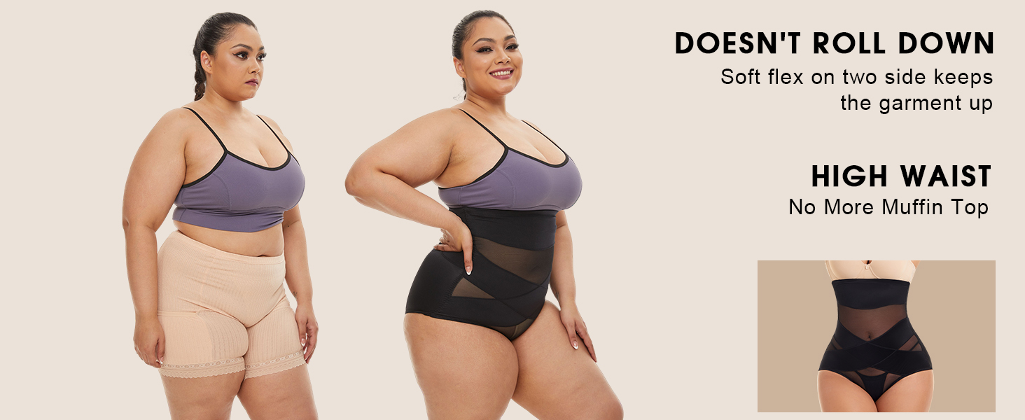Women&#39;s Tummy Control Shapewear Panties Hi-Waist