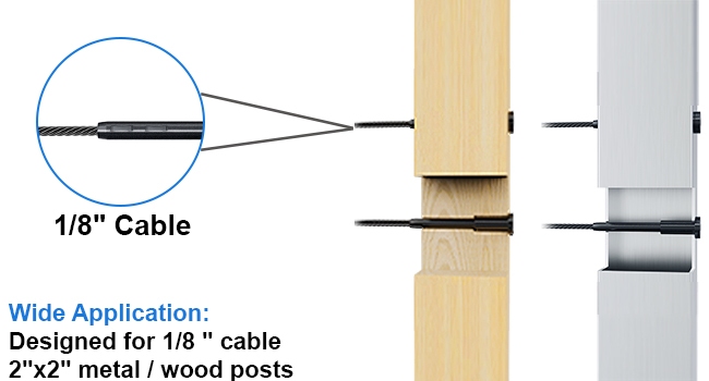 invisble cable railing kit