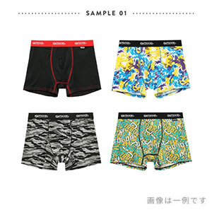 【しらかべ工房】OUTDOOR ボクサーパンツMサイズ 3点セット 4 しらかべ工房】OUTDOOR ボクサーパンツMサイズ 3点セット 4