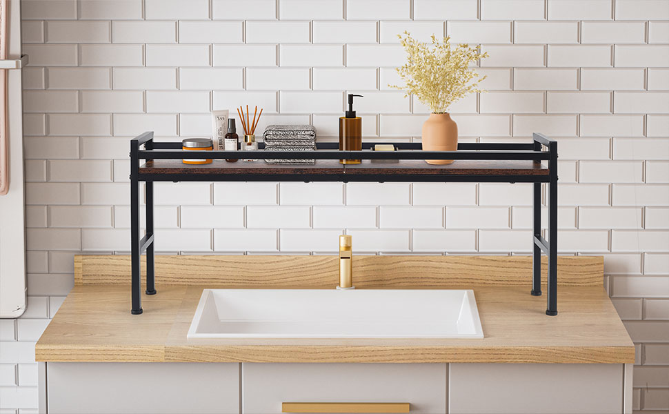 kitchen counter shelf