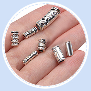 large hole spacer beads