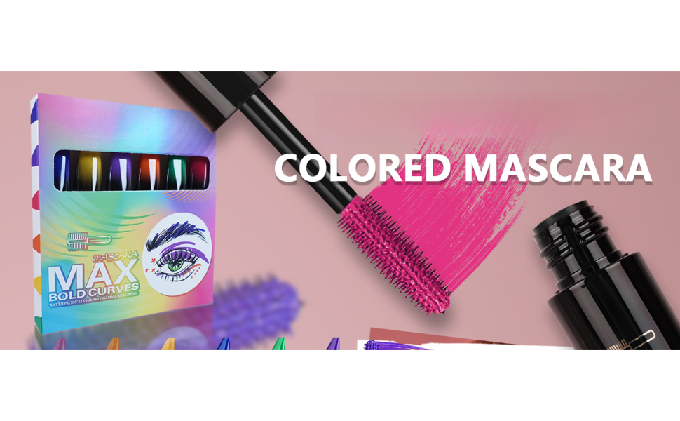 Colored Mascara Set