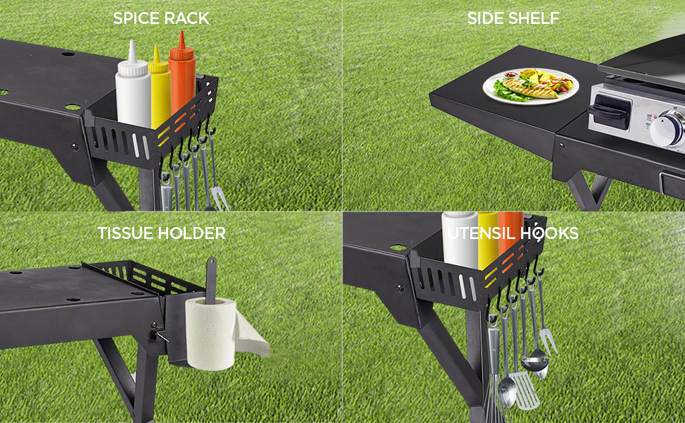 Portable Griddle Stand Fits Blackstone Table Top Grill 22