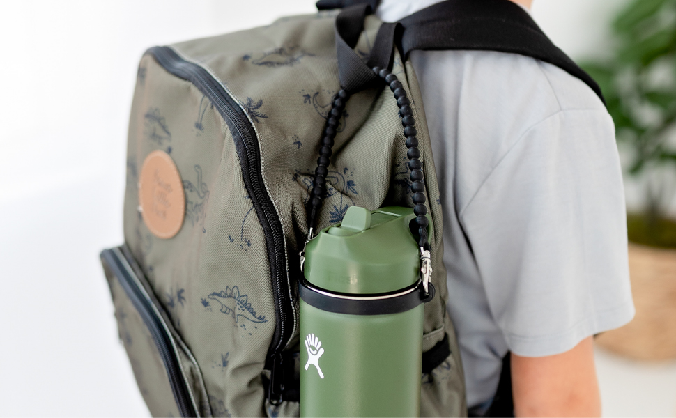 Cutie Handle Attached To Backpack