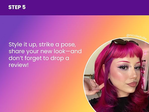 Step 5 Style and Leave a Review