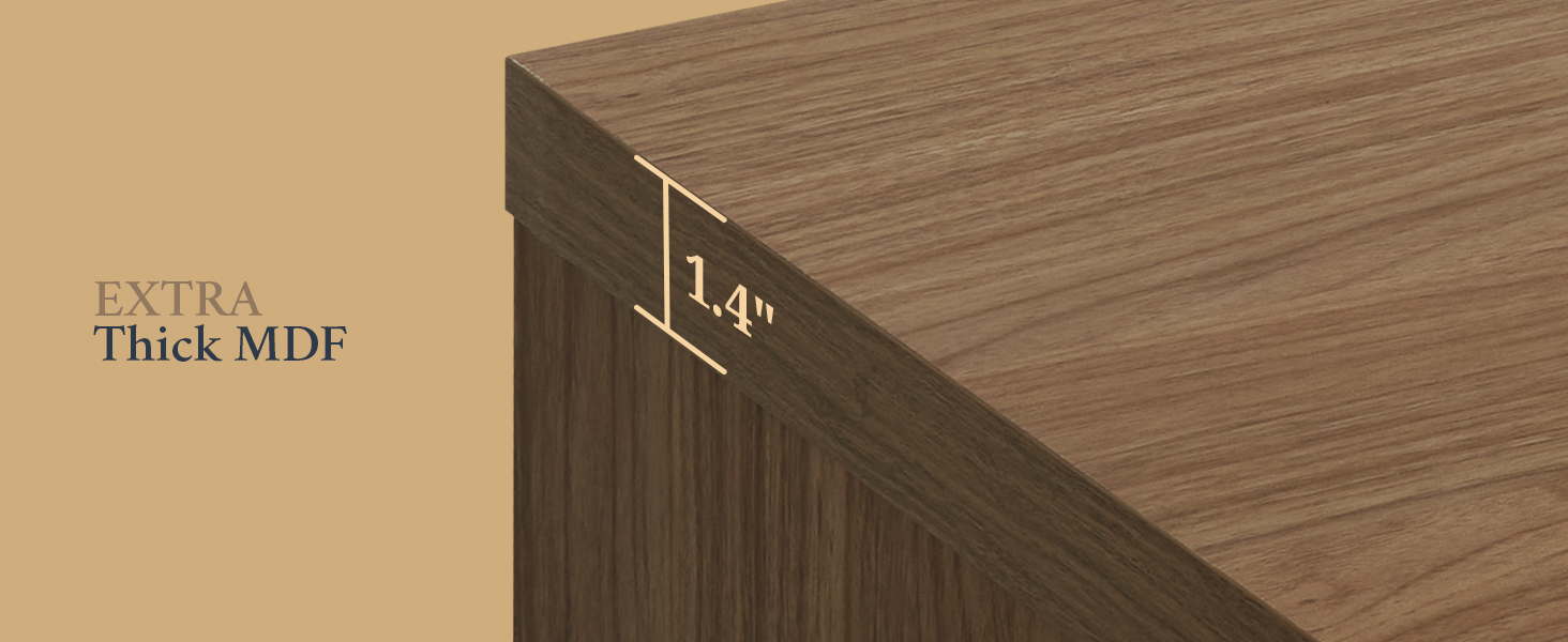 OAKHAM HOME Hampstead Bookcase, Rattan Bookcase with Doors