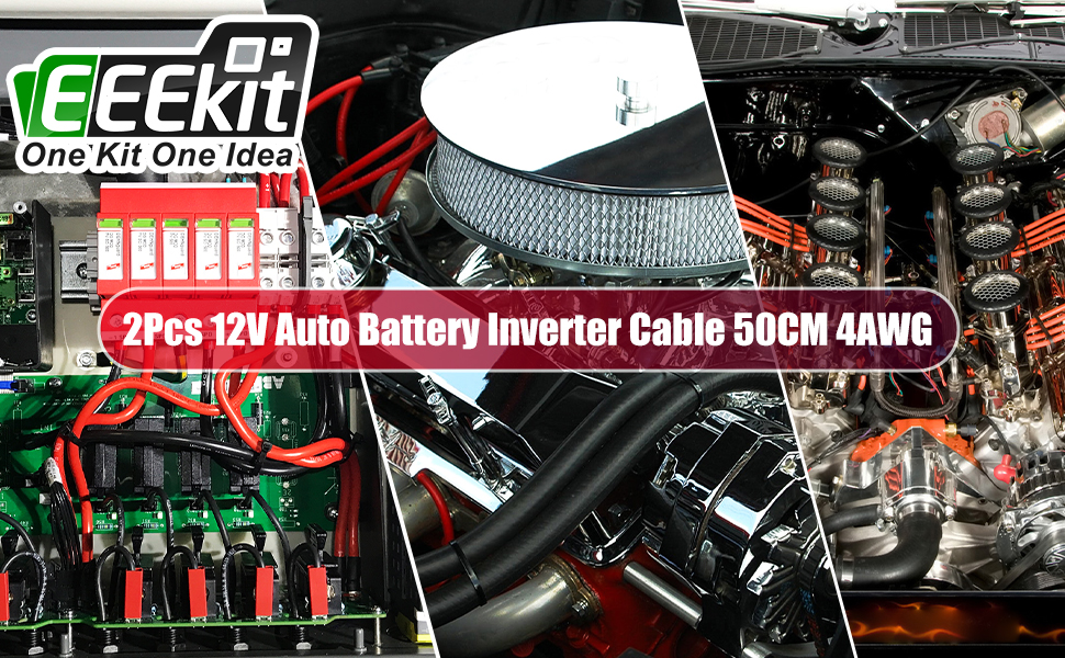 car battery cable 12v 50cm auto battery cable