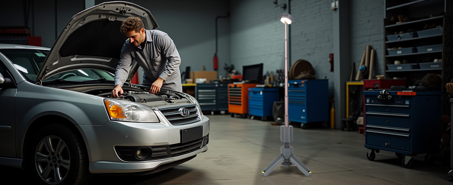 Camping light for Automobile maintenance