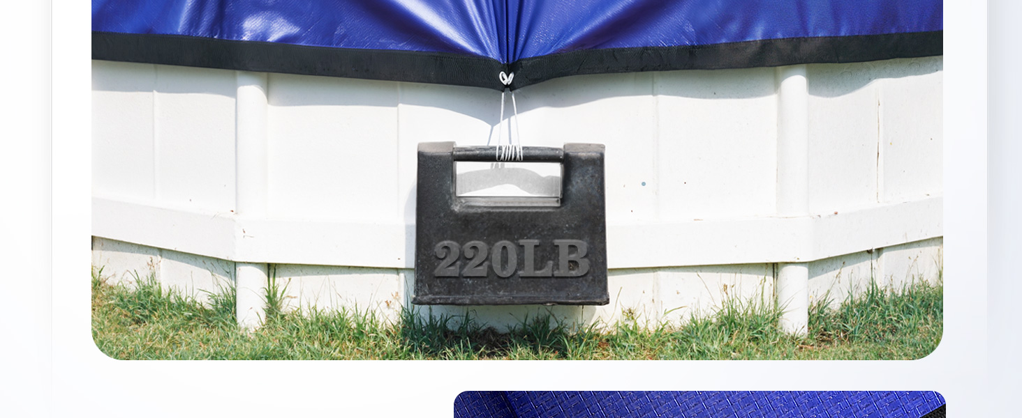 winter oval pool cover