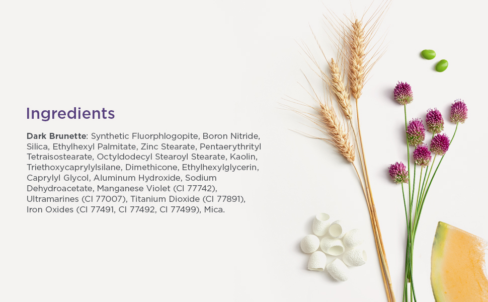 Meaningful Beauty Hair Root Touch Up - Dark Brunette - Ingredients