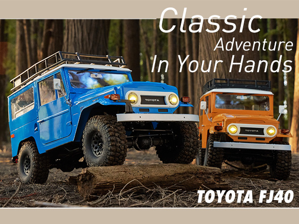 Amazon.com: FMS 1/10 RC Crawler FJ40 Toyota Land Cruiser
