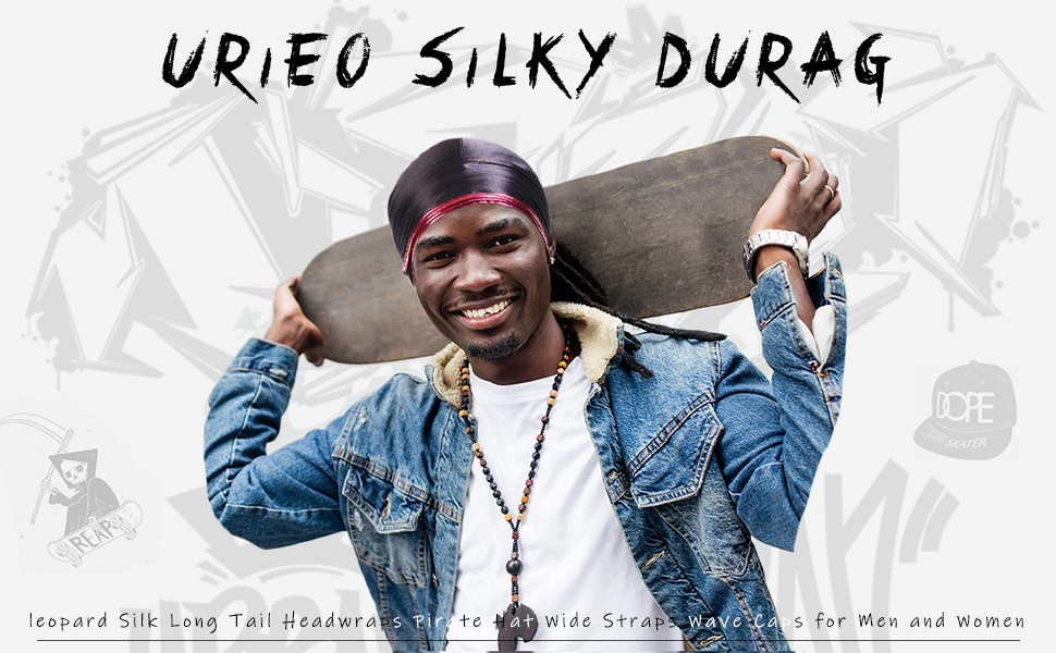 leopard durag caps