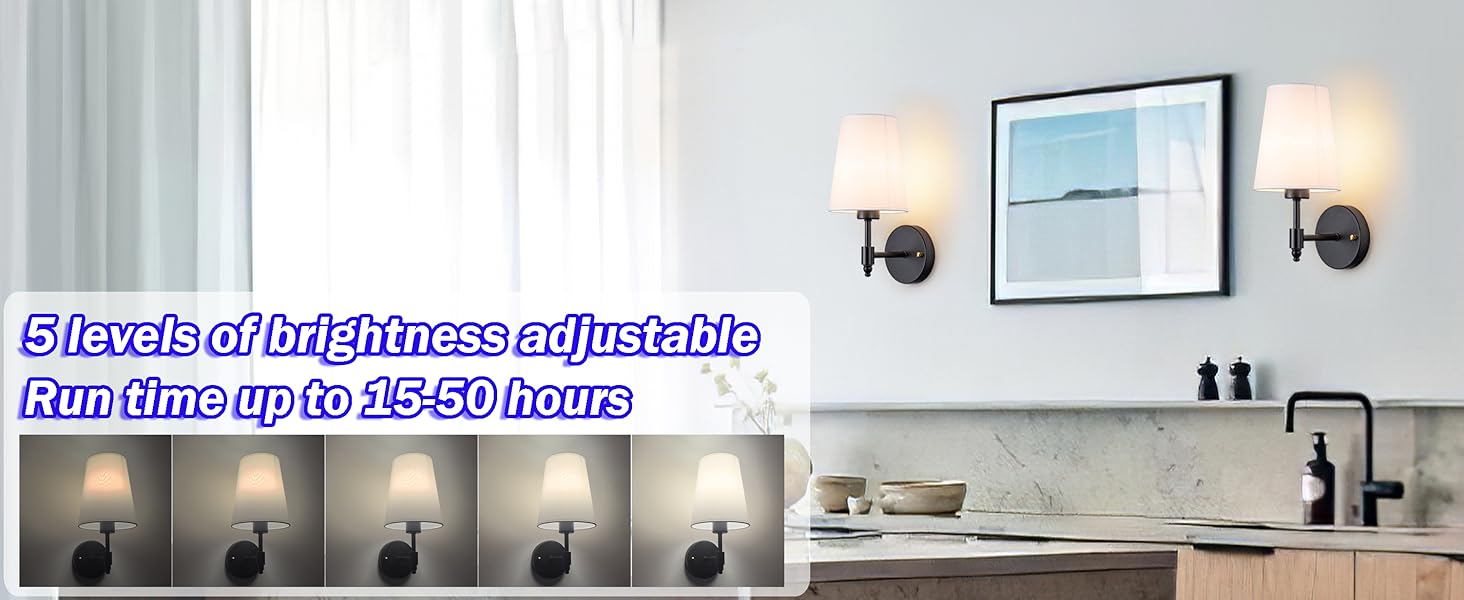 Dimmable wall lamp